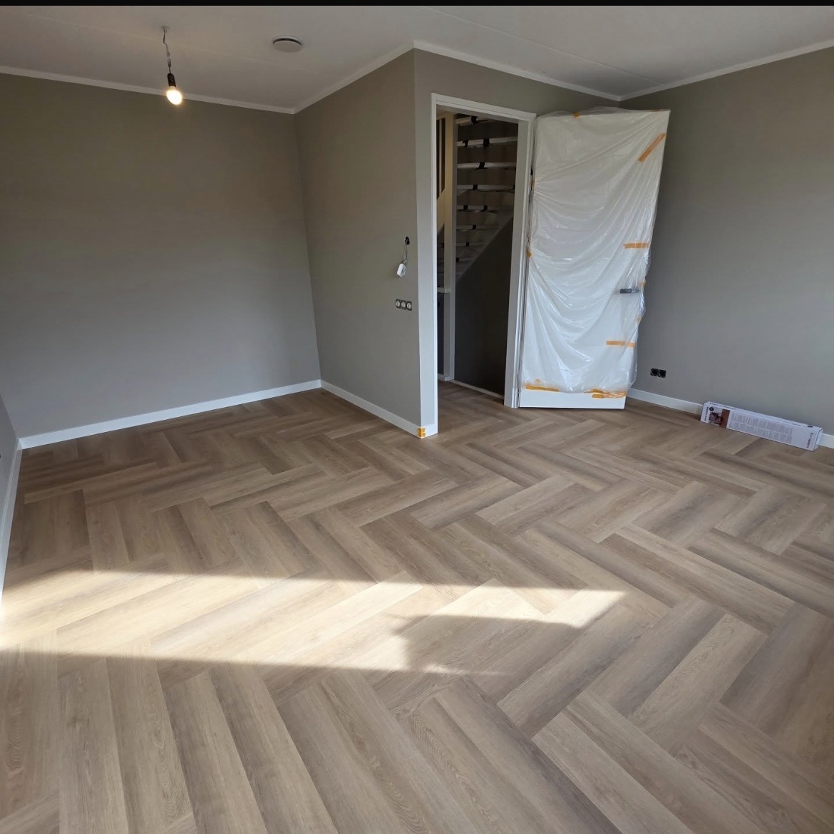 PVC vloer visgraat