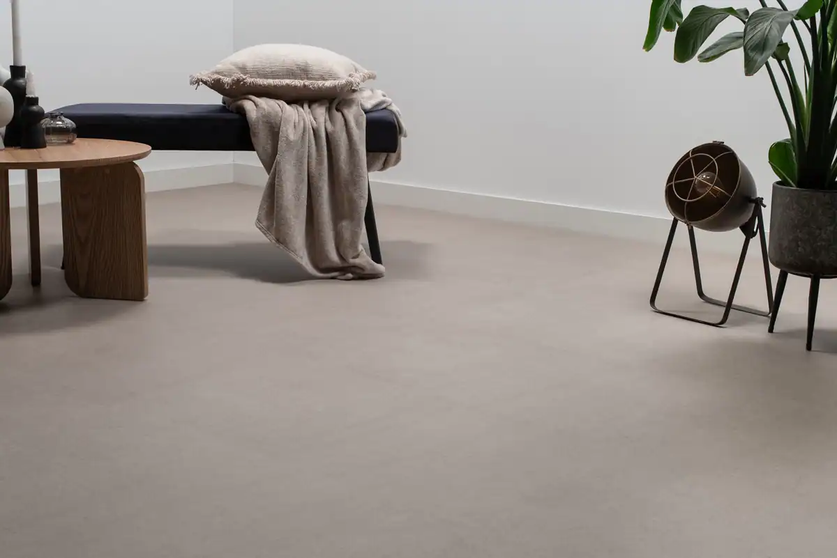 Floer Tegel Click PVC – Betonlook Greige - Afbeelding 6