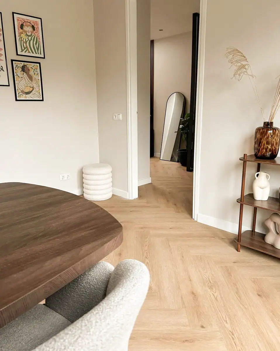 Floer Walvisgraat plak PVC – Bryde Bruin - Afbeelding 6