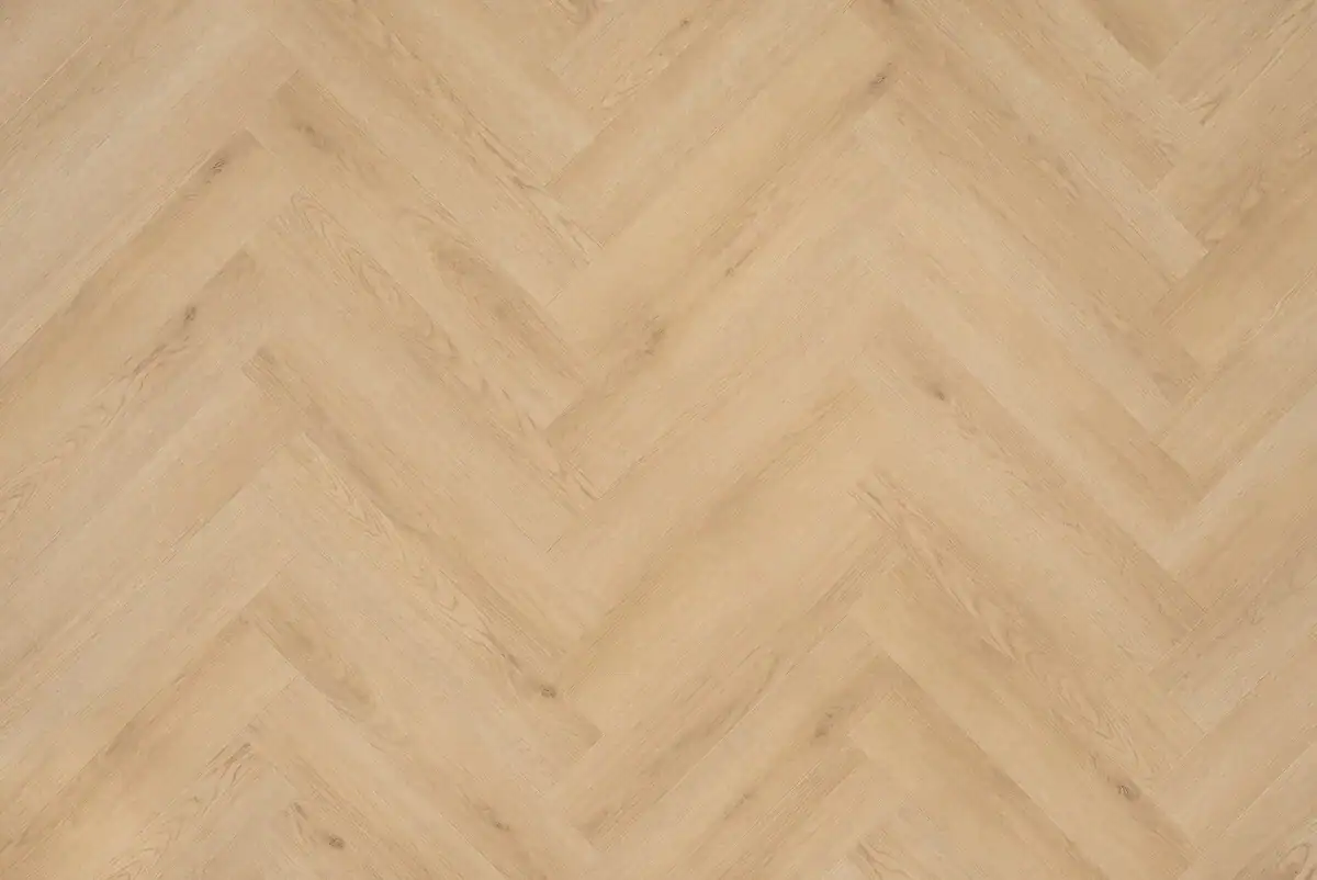 Floer Visgraat plak PVC – Natuur Eiken